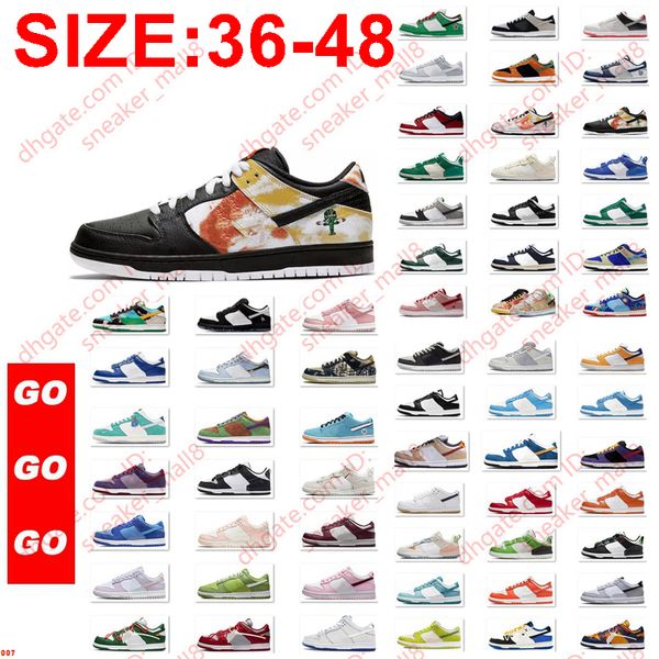 

designer casual shoes for men women low shoes pandas white black grey fog camo triple pink green mummy safari es lows ed mens trainers sneak, Red;white