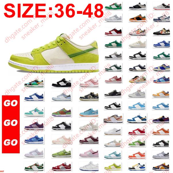 

2022 unc low casual running shoes designer men women black white blue red pinksocks trainers outdoor sports sneakers original, Red;white