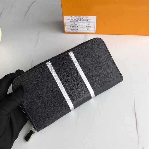 

classic wallet man women fashion designers clutch men's purses women's clemence men long card holder purse 271c223d, Red;black