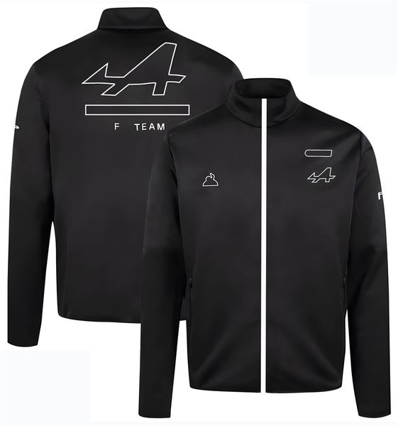 

2022 new f1 racing team uniform casual sports zipper racing suit men's car fan coat