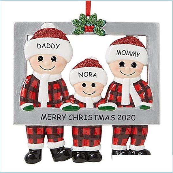 

other fashion accessories christmas tree hanging gift decorations accessories resin 2 3 4 5 6 people santa claus small penda yydhhome dhx7q, Silver