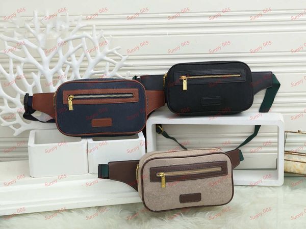 

luxury design waist bag fashion belt bag classic hip bags men fanny pack chest satchel purse crossbody outdoor lightweight bumbags