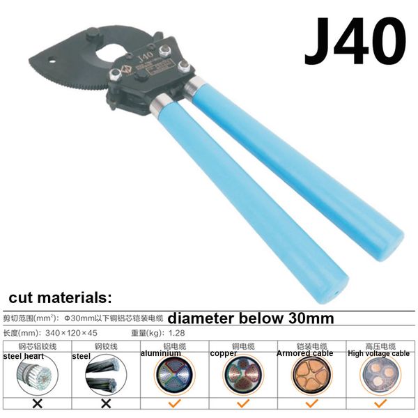 

plier wire cutting cable ratchet gear type electric scissors electrician's special tools breaking pliers