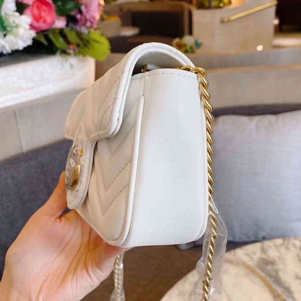 

messenger bags family marmont super mini love marmon small wavy double messenger chain women's bag one to handbags