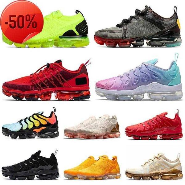 

boots 2020 tn plus size us 13 run utility 2019 cpfm mens womens moc fly knit running shoes trainers outdoors sports sneakers eur 47, Black