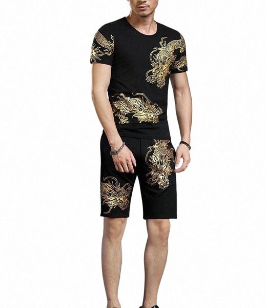 

men's tracksuits men's tracksuits summer tracksuit set short sleeve casaul men s952men's r5xa#, Gray