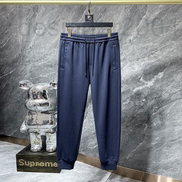 

men's pants designer triangle casual pants men's new fashion trend in early autumn 2022 cool and versatile personalized leggings e, Black