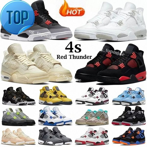 

boots jumpman 4 4s basketball shoes university blue red thunder bred tech cool grey green metallic black cat black laser raptors nrg outdoor