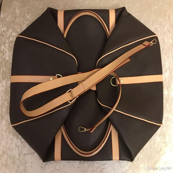 

2021 selling luxury fashion men women travel bag duffle bag brand designer luggage handbags large capacity sport bag 55cm198i