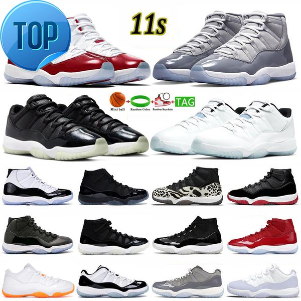 

boots 11 11s mens basketball shoes men sneaker cherry cool grey 25th anniversary sports women gamma blue cap and gown sneakers trainers eur, Black
