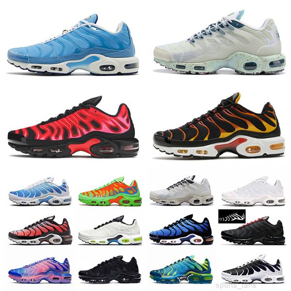 

tn plus tns designer running shoes for mens big size us 12 reflective black university blue terrascape mint green men women
