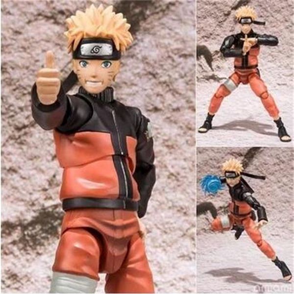 

15cm naruto shippuden uzumaki naruto action figures anime pvc brinquedos collection model toys with retail box y20043272