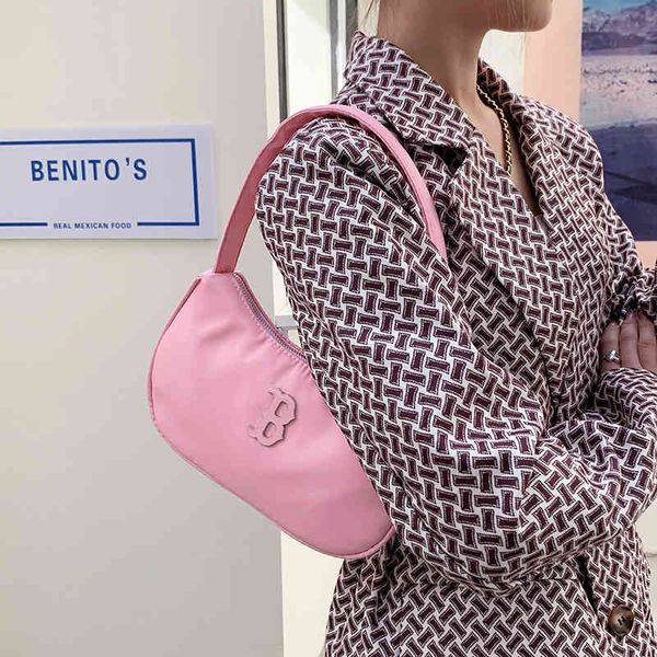 

messenger bags new nylon armpit bag women's 2022 summer leisure one shoulder hand handbags