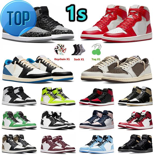 

boots newstalgia 1 1s mens jorda basketball shoes og jumpman rebellionaire fragmetn x reverse mocha jorden1s ts low men women trainers sneak, Black