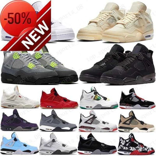 

boots new black cat 2020 4 4s jumpman basketball shoes bred neon wings encore cactus jack white cement mens stylist sneakers trainers us