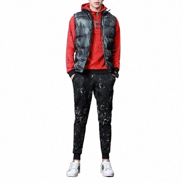 

men's tracksuits men's tracksuits fashion brand man tracksuit plus velvet thickening hip hop 3 pieces sets autumn winter large siz, Gray