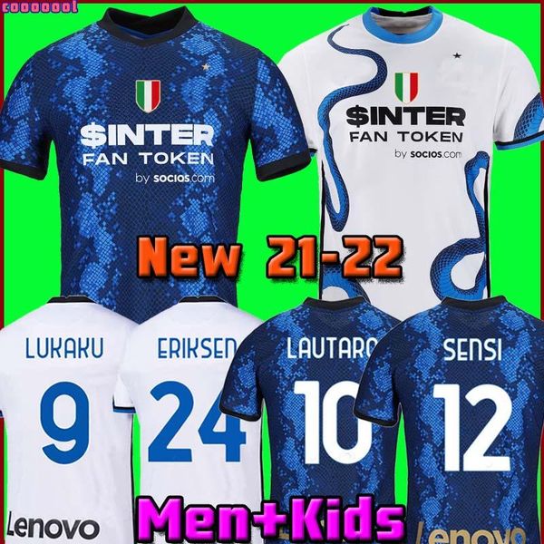 

college wear inter soccer jersey lukaku milan vidal barella lautaro eriksen alexis hakimi 21 22 football shirt 2021 2022 unifor, Black