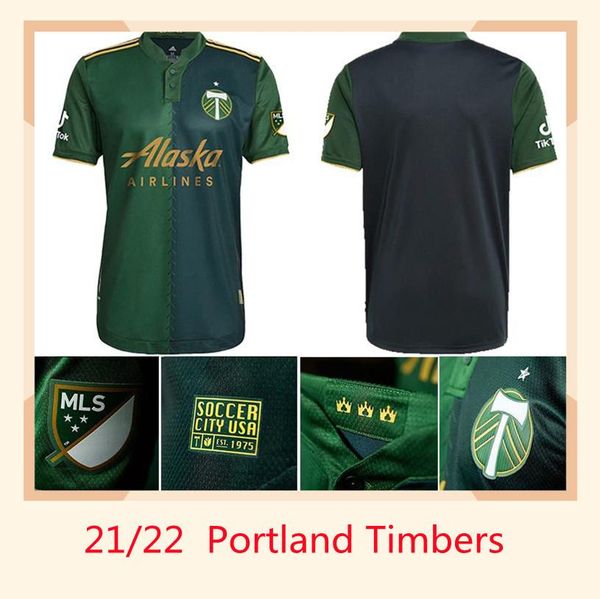 

college wear 21 22 portland timbers soccer jerseys player version blanco chara mora valeri niezgoda clark football shirt williamson paredes, Black