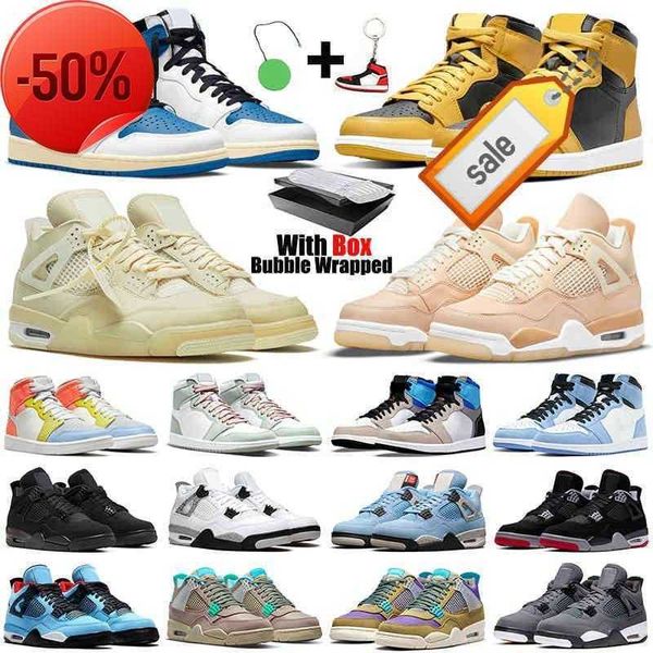 

boots boots shimmer 4s basketball shoes women men jumpman 1s fragment military prototype pollen seafoam 1 university blue 4 sail black cat m