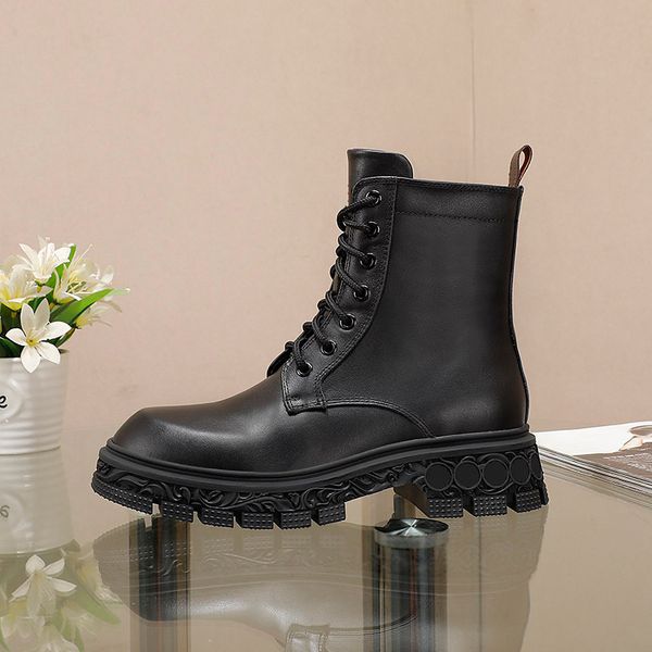 

designer boot women boots luxury fashion brand boots size 35-41 model 8901, Black