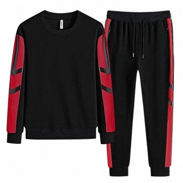 

men's tracksuits men's tracksuits fashion brand men sets tracksuit men's sweatshirt big size 6xl hoodies pants 2 piece set ca, Gray