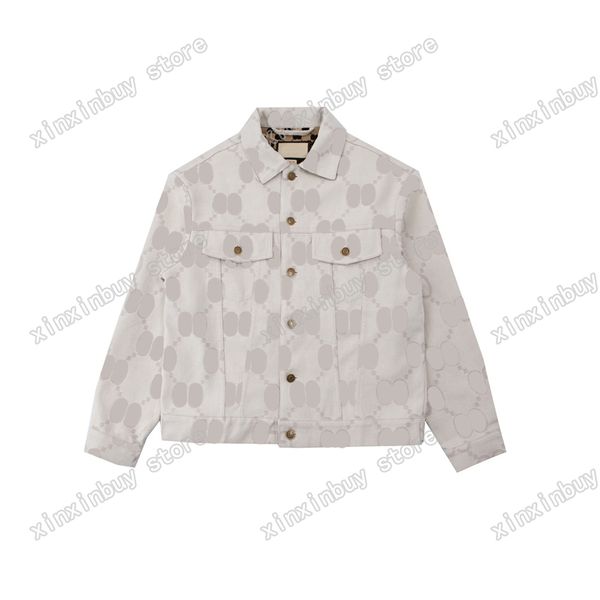 

xinxinbuy men designer coats jackets jacquard knitted long sleeve webbing women black white khaki s-xl, Black;brown
