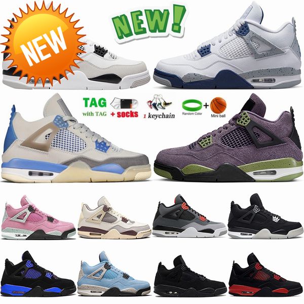 

basketball running shoes basketball shoes 4 basketball shoes for men women jumpman 4s military black white oreo university blue noir canvas