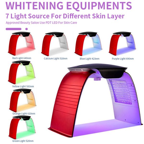 

slimming machine 7 color pdt led light anti-aging therapy skin rejuvenation