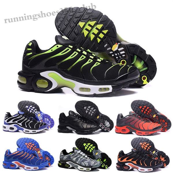 

whole colors men's tn sport shoes sneakers trainers shoes size 7-12 tq062953, Black;brown