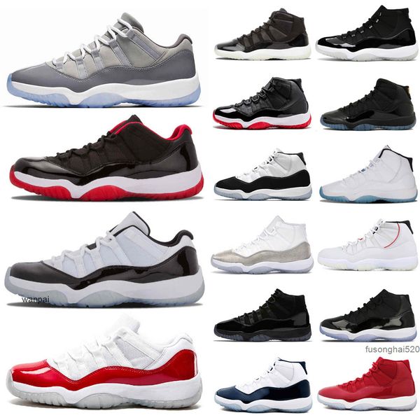 

original 11 11s basketball shoes mens womens space jam prm heiress bred high concord metallic sliver gamma cap and gown platinum tint