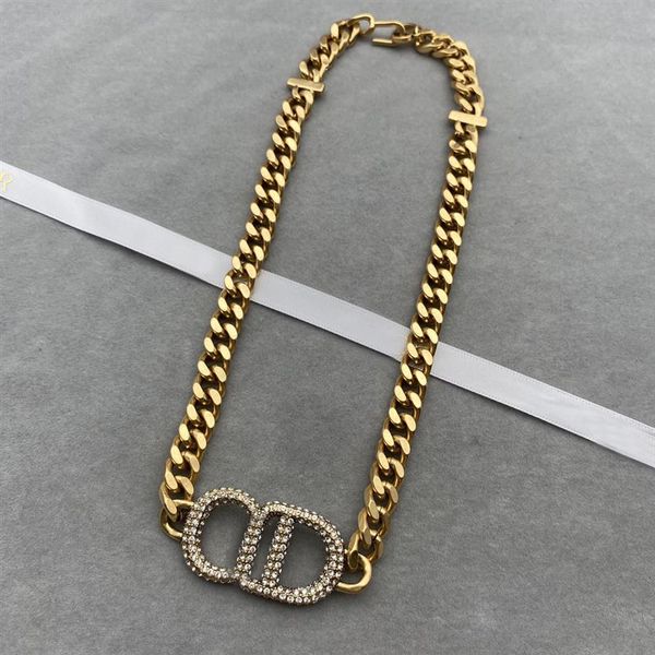 

2021 chains necklace for men and women trendy diamond versatile boutique hip hop two colors can be choice chenachen designer jewel293p, Silver