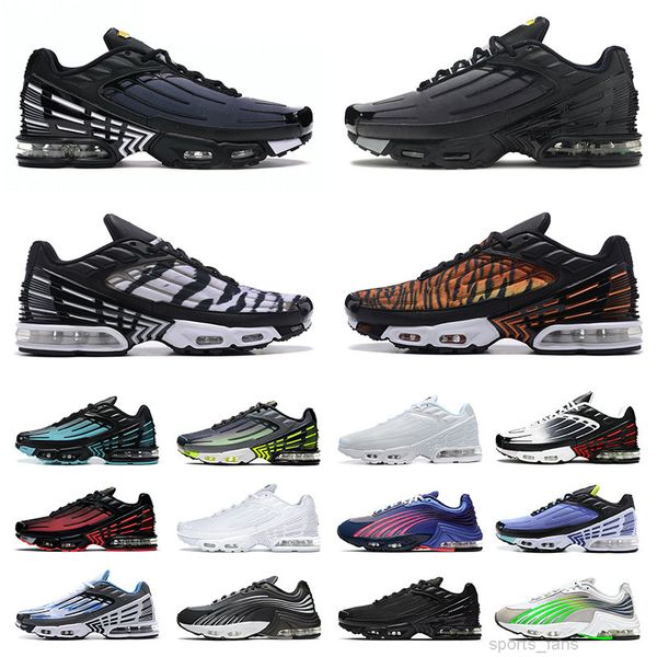 

running shoes new tn 3 iii tuned plus 2 for mens womens big size us 12 obsidian graphic smoke grey wolf grey designer sports