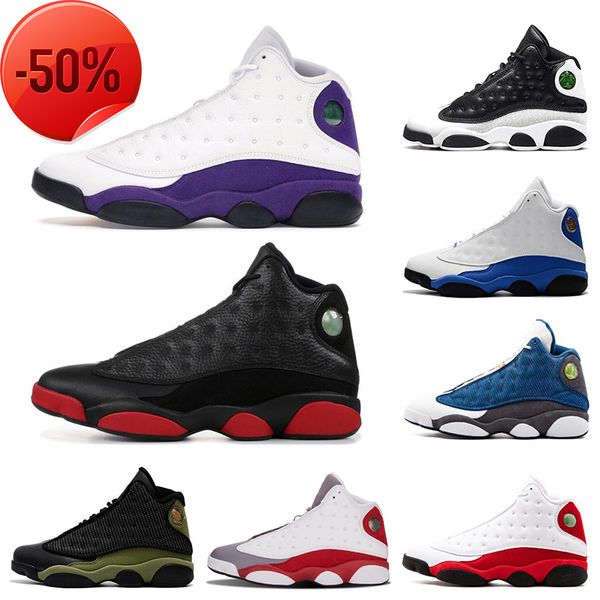 

boots court purple 13 13s men basketball shoes he got game black cat melo class of 2003 dirty bred sports sneakers shoes size -13
