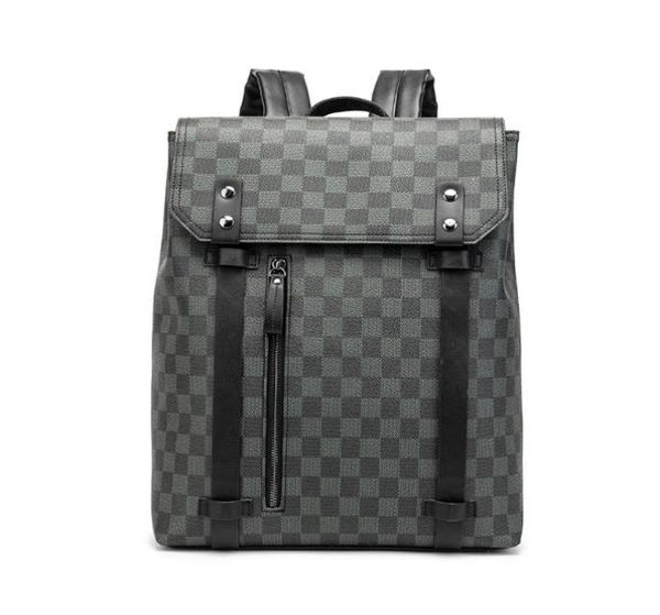 

travel backpack men leather school shoulder crossbody bag backp