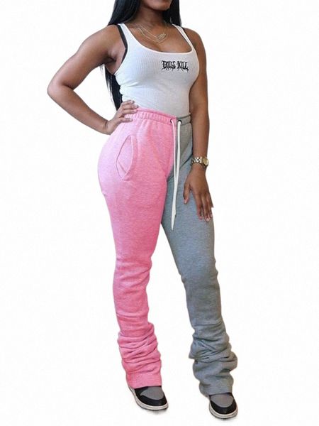 

women's pants & capris women's pants & capris rmsfe 2021 european and american fashion bandage pocket casual nightwear p5z3#, Black;white