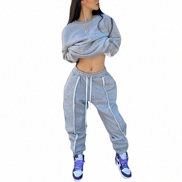 

women's pants & capris women patchwork casual loose pants autumn/winter high elastic waist trousers with drawstring slant pockets s-l w, Black;white