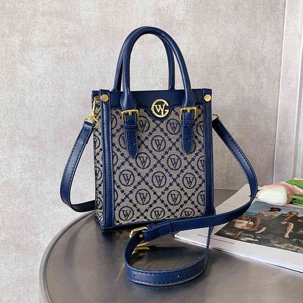 

messenger bags 2022 summer new bag female jacquard hand-held sling shoulder bag design small square handbags