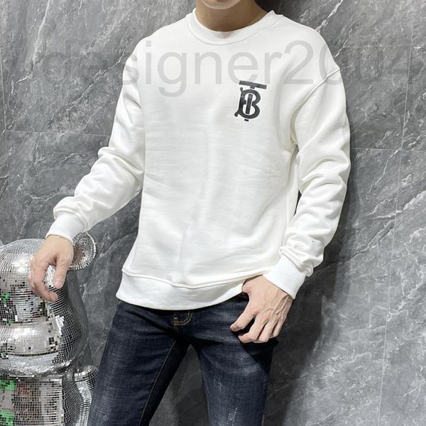 

men's hoodies & sweatshirts designer chaopai new autumn and winter 2022 letter print round neck pullover men's women's loose, Black