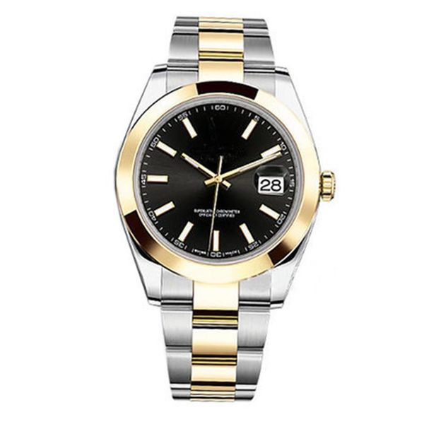 

v3 wristwatch sapphire glass stainless steel solid clasp luminous mechanical automatic men's date just wrist3473, Slivery;brown