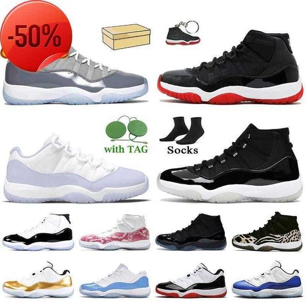 

boots jumpman 11 basketball shoes 11s pure violet 2022 cool grey animal instinct bred jubilee 25th anniversary women mens trainers concord g, Black