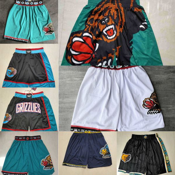 

basketball shorts pocket memphis''grizzlies''men throwback, Black