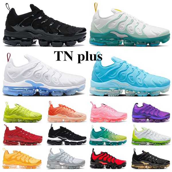 

tn plus running shoes for men women triple black white red university blue tennis ball since 1972 coquettish purple reverse sunset mens trai