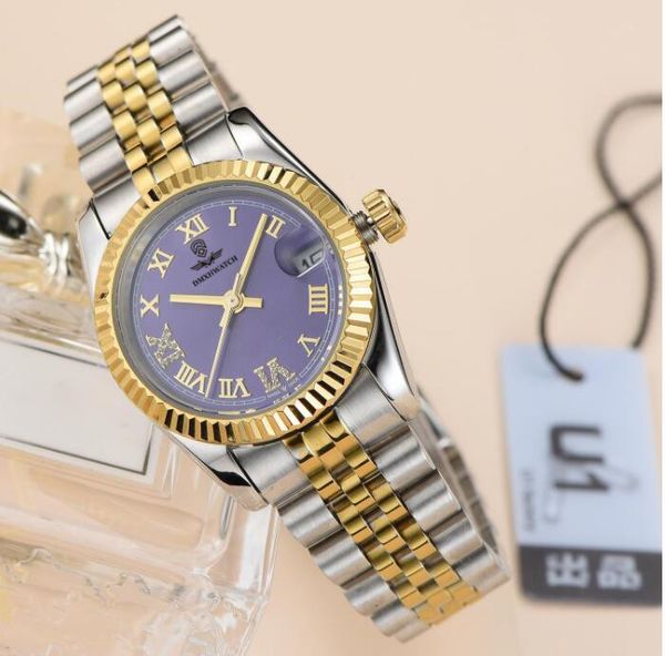 

36mm 31mm fashion women's watch automatic movement gold jubilee stainless steel women watches datejust woman roman numerals lady ladies, Slivery;brown