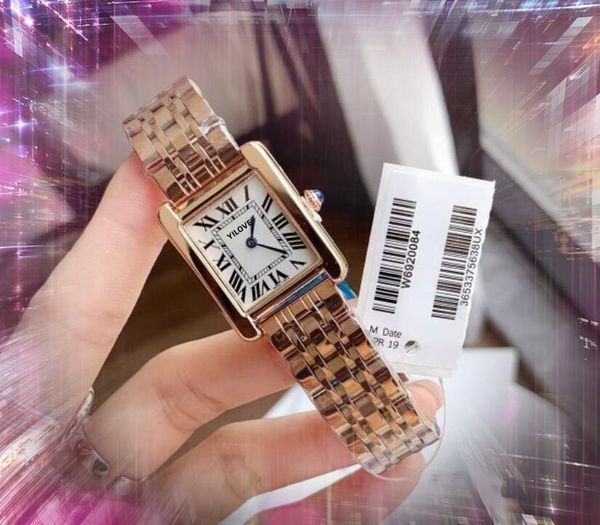 

brand quartz fashion womens time clock watches 31mm auto date square roman two stiches designer watch fine small stainless steel gifts wrist, Slivery;brown
