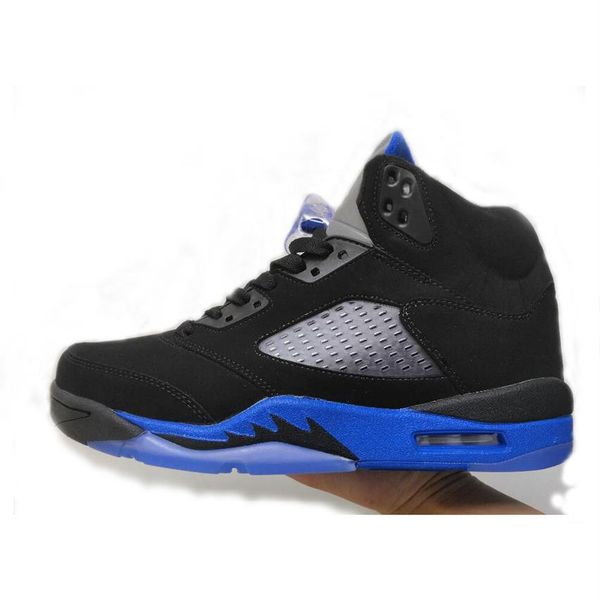 

5 racer blue men basketball shoes dj7903-xxx quai 54 5s black blue-reflective silver white-cool grey varsity red outdoor running sneake230i