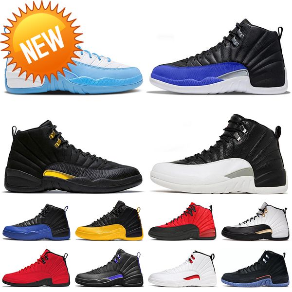 

outdoor boots jumpman 12s basketball shoes 12 twist ovo white fiba utility reverse flu game royal university gold dark concord royalty indig, Black