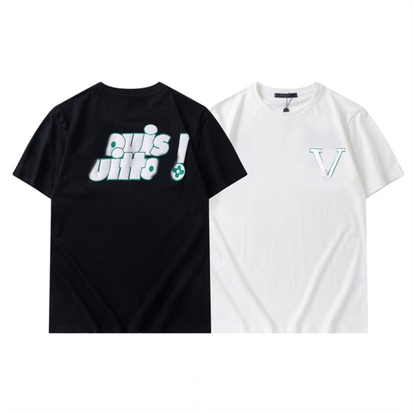 

fashion mens designer t shirt polo tshirt men t-shirts for women spring shirts letter outfit luxurys tees womens summer #03, White;black