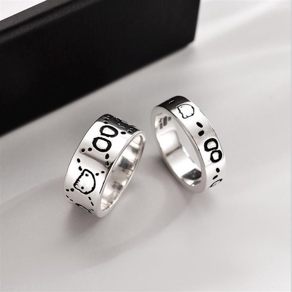 

fashion all-match titanium steel elf ring for men and women couples to send lover engagement all-match jewelry party gift does not251t, Silver