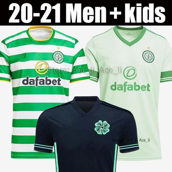 

20 21 celtic soccer jersey 2020 2021 men kids shirt retro 1998 98 99 05 06 away black 1999 1990 1992 ireland football shirt