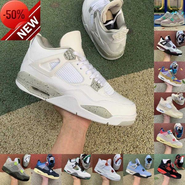 

boots taupe haze 4 men women basketball shoes 4s red thunder university blue white cement union guava ice jordn designer black cat metallic